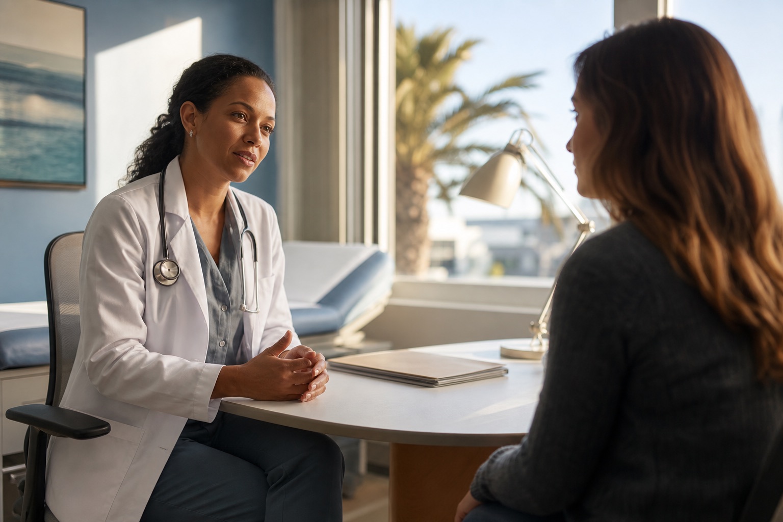 A San Diego medical practice business at work